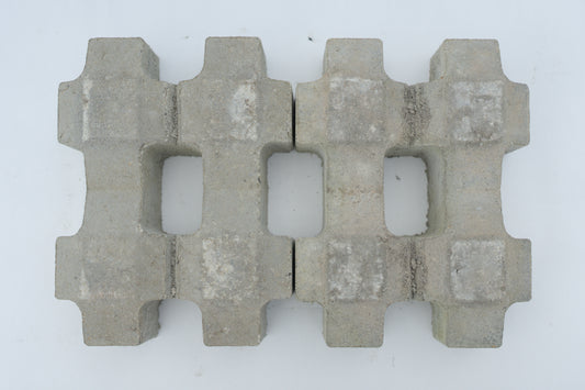 3D Rectangular grass paver